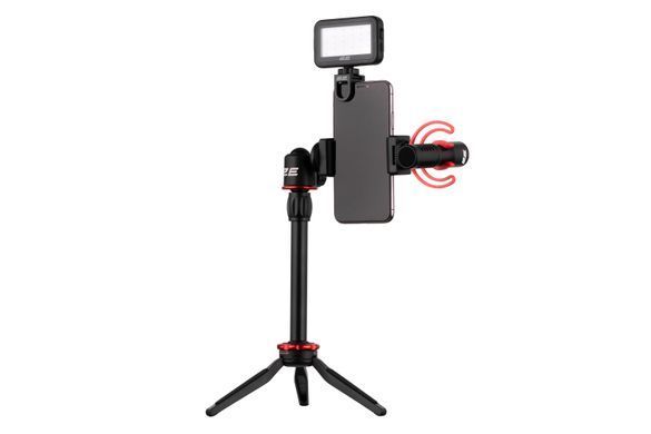 Мікрофон з триподом для мобільних пристроїв 2Е MM011 Vlog KIT, 3.5mm (333353) 2E-MM011 фото