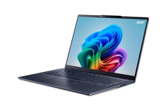 Acer Ноутбук Swift 14 AI SF14-51 14" 2.8K OLED, Intel U7-258V, 32GB, F1TB, UMA, Win11, синий NX.J2KEU.003 фото