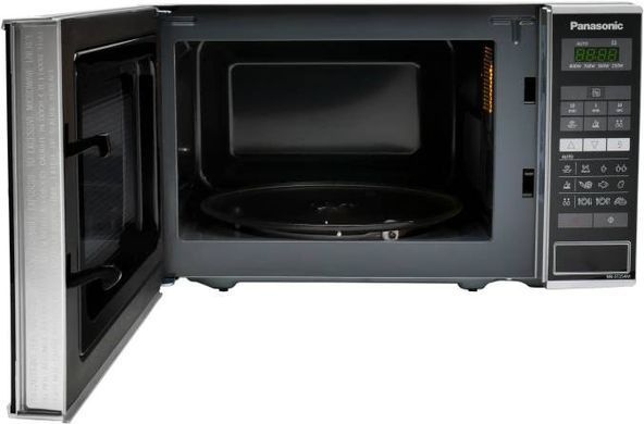 Микроволновая печь Panasonic, 20л, 800Вт, дисплей, откр.кнопкой, нерж (390794) NN-ST254MZUE фото
