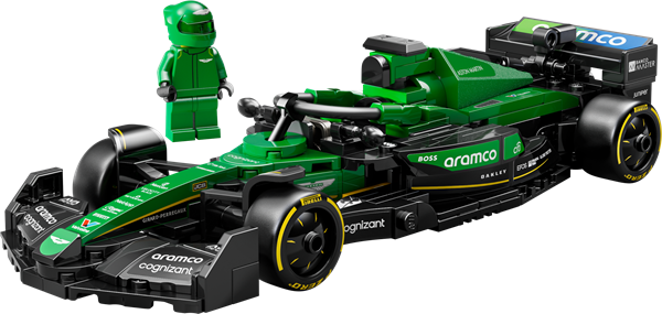 Конструктор LEGO Speed Champions Автомобіль для перегонів Aston Martin Aramco F1 AMR24, 269 деталей (77245)