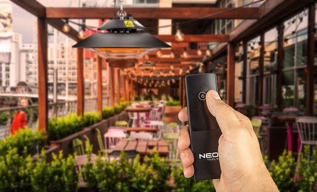 Подвесной инфракрасный обогреватель Neo Tools 90-034 1500 Вт, IP44