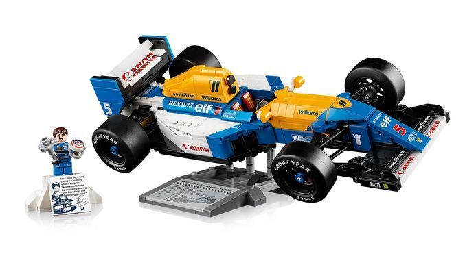 Конструктор LEGO Icons Williams Racing FW14B і Найджел Менселл (391071)