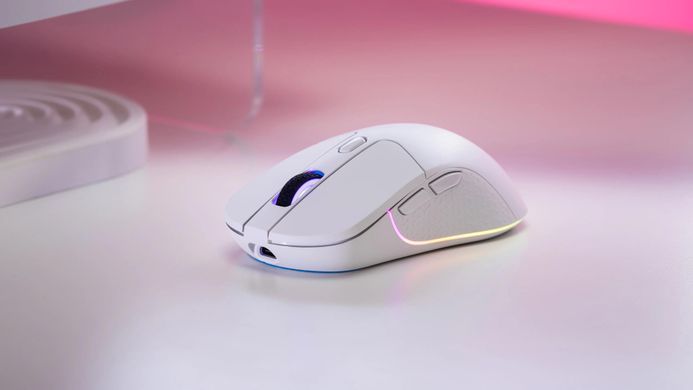 Мышь Keychron M3 BT/WL/USB-A/USB-C, білий M3-A3 фото