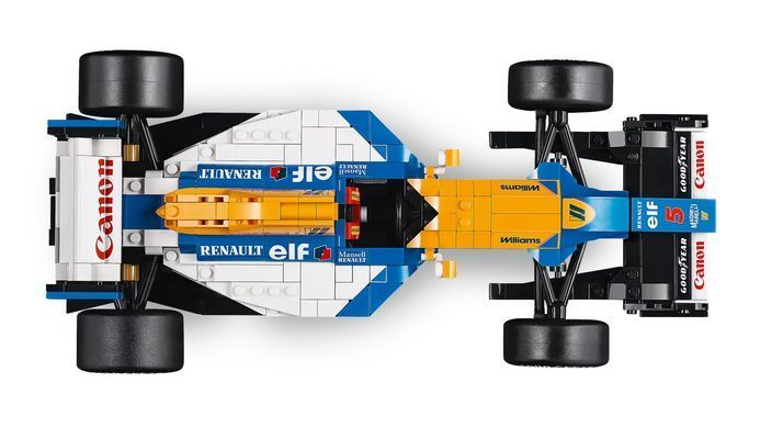 Конструктор LEGO Icons Williams Racing FW14B і Найджел Менселл (391071)