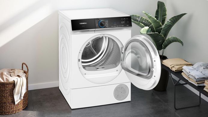 Siemens Сушильна машина тепловий насос, 8кг, A++, 60см, дисплей, білий (371512) WQ45B290UA фото