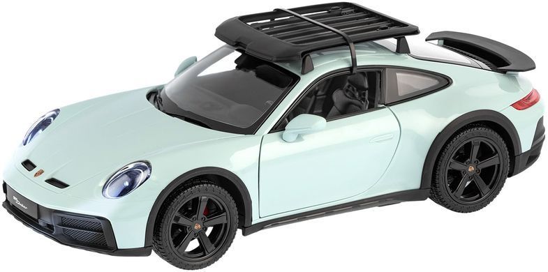 Машинка Rastar Porsche 911 Dakar Standard Version 1:14 Зеленый