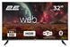 Телевізор 32" 2E LED FHD 60Hz Smart WebOS Black (387401) 2E-32A07KFW