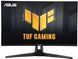 ASUS Монітор 27" TUF Gaming VG27AQM1A 2xHDMI, DP, MM, IPS, 2560x1440, 260Hz, 1ms, DCI-P3 90%, AdaptiveSync, HDR400 (382578) 90LM05Z0-B08370