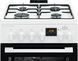Electrolux Плита комбинированная, 58л, 50x60см, дисплей, конвекция, пар, белый LKK560232W