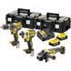 Набір з трьох інструментів безщіткових DeWALT DCK384P2T DCK384P2T