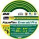 Шланг садовий 2Е AquaFlex Emerald Pro 3/4" 20м, 4 шари 20бар, в комплекті зрошувач, 2 конектори, адаптер 2E-GHE34ED20
