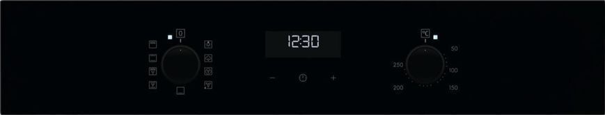 Electrolux Духова шафа електрична, 65л, А, пара, дисплей, конвекція, телескопічні напрямні, чорний EOD5H70BZ фото