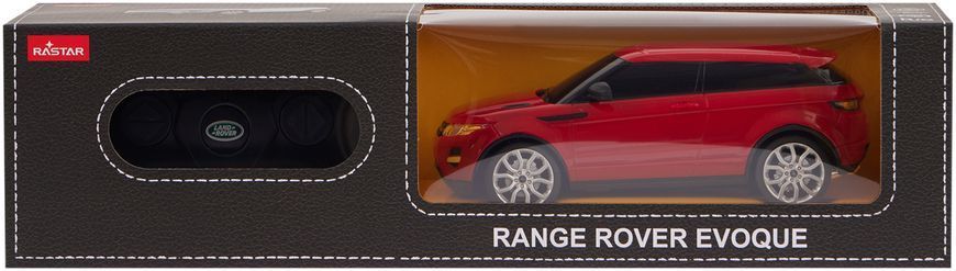 Машинка Rastar Range Rover Evoque 1:24 Красный
