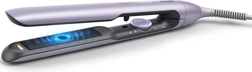 Philips Випрямляч 7000 Series, темп.режимів-12, 120-230С, пластини з аргановою олією, чохол, кераміка, фіолетовий (373681) BHS742/00 фото