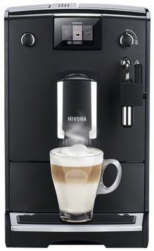 Nivona Кавомашина CafeRomatica, 2,2л, зерно+мелена, ручний капуч, авторецептів -5, чорний (364153) NICR550 фото
