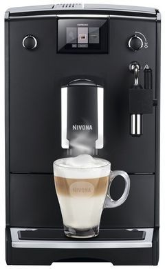 Кофемашина Nivona CafeRomatica, 2,2л, зерно+молотая, ручной капуч, авторецептов -5, черный (364153) NICR550 фото