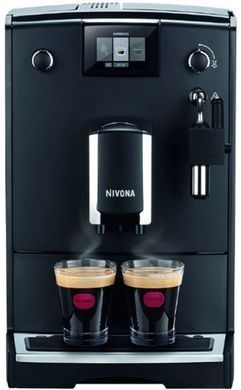 Кофемашина Nivona CafeRomatica, 2,2л, зерно+молотая, ручной капуч, авторецептов -5, черный (364153) NICR550 фото