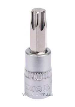 Головка торцева YATO квадрат 1/4 "TORX" Т40, L= 37 мм