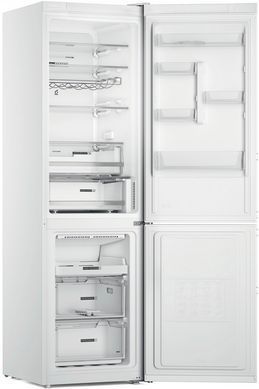 Whirlpool Холодильник с нижн. мороз., 202.7x59.6х67.8, холод.отд.-263л, мороз.отд.-104л, 2дв., А++, NF, инв., дисплей, зона нулевая, белый W7X92OWHUA фото