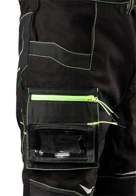 Рабочие брюки NEO TOOLS 81-234, хлопковые, усиления Cordura, вентиляция, светоотражатели 3M, сертификация CE XL