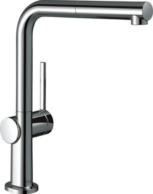 Змішувач для кухні Hansgrohe Talis M54, довж.виливу - 215мм, витяжний, 1важіль, KM270sBox, хром (352071)
