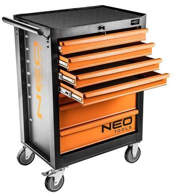 Шафа для інструментів NEO TOOLS 7 ящиків + 129 інструментів, артикул 84-222-9 84-222-9 фото