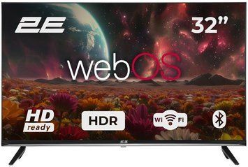 Телевізор 32" 2E LED HD 60Hz Smart WebOS Black (387402) 2E-32A07KHW фото