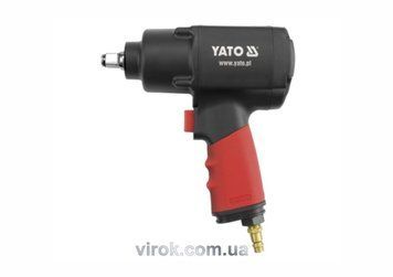 Гайковерт ударный пневматический YATO: квадрат 1/2", F=1356 Nm YT-0953 фото