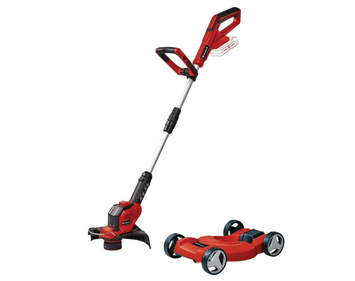 Тример акумуляторний Einhell GE-CT 18/28 Li TC-Solo 18В 8500об/хв 28см ліска та возик 2.15кг без АКБ та ЗП 3411212 фото