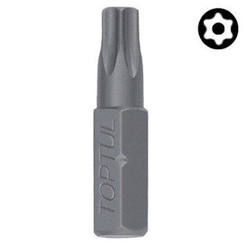 Бита TORX с отверстием TOPTUL 1/4" 25мм T30 FSGA0830