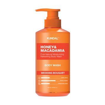 Гель для душу "Весільний Букет" Kundal Honey & Macadamia Body Wash Wedding Bouquet 500ml ver.2