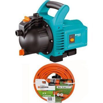 Насос садовый Gardena 3000/4 Classic + 20м шланга 1/2' 01717-20.000.00 фото
