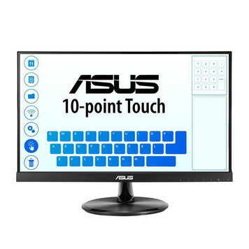 Монітор сенсорний IPS 21.5",1920*1080,60 Гц,VGA,HDMI,аудіо 1.5Wx2 ASUS VT229H (90LM0490-B02170) 3702538 фото
