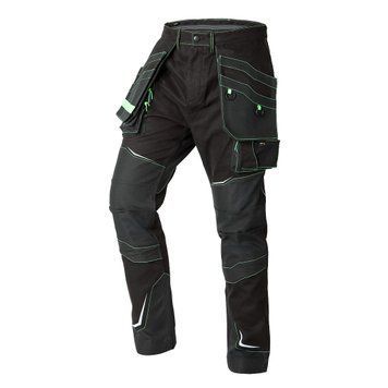 Робочі штани NEO TOOLS 81-234, бавовняні, посилення Cordura, вентиляція, світловідбивачі 3M, сертифікація CE XL