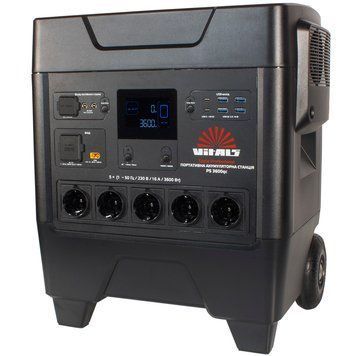 Портативна акумуляторна станція Vitals Professional PS 3600qc V217493 фото