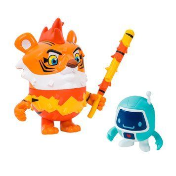 Ігровий набір PINATA SMASHLINGS &ndash; ТИГР МОУ (1 велика фігурка, 2 екскл. фігурки)