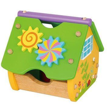 Деревянный сортер Viga Toys Веселый домик (59485) dt_539 фото