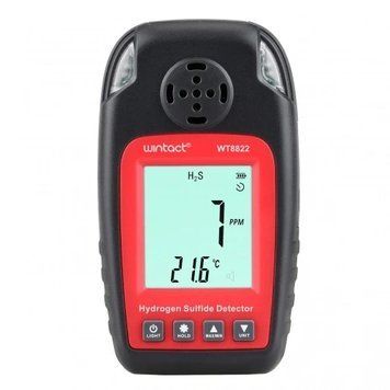 Газоаналізатор монітор сірководню H2S (0-100 &mu;mol/mol) WINTACT WT8822