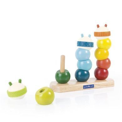 Пирамидка Guidecraft Manipulatives Гусеницы (G6731) dt_2179 фото