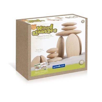 Деревянные блоки Guidecraft Natural Play Округлые камешки (G6771) dt_2263 фото