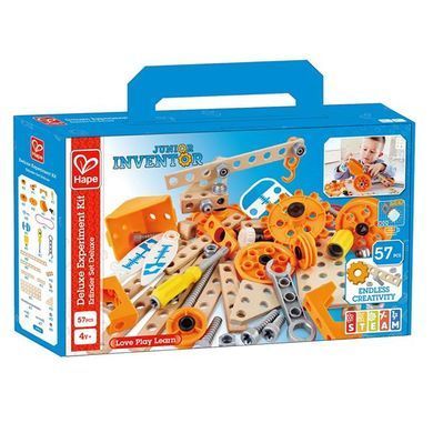 Конструктор Hape Junior Inventor з підсвіткою 57 деталей (E3032) dt_12256 фото