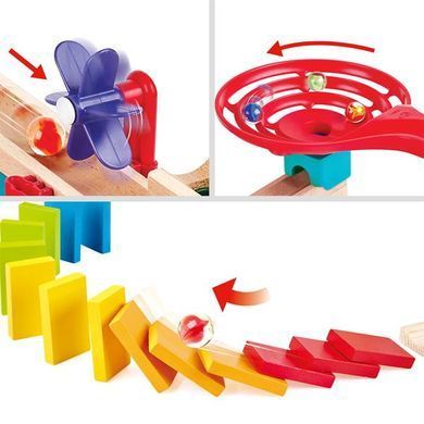 Конструктор-лабиринт Hape Marble Run Гоночная трасса 81 эл. (E1101) dt_14981 фото