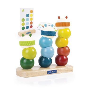 Пирамидка Guidecraft Manipulatives Гусеницы (G6731) dt_2179 фото