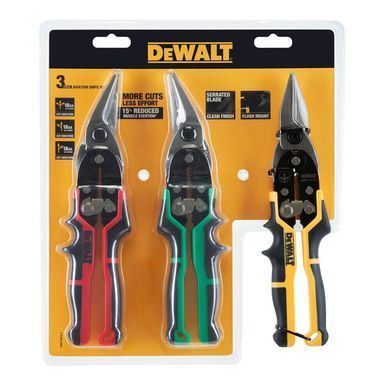 Набір ножиць з металу ERGO Aviation DeWALT DWHT14676-0 DWHT14676-0 фото