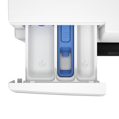 Beko Пральна машина фронтальна, 8кг, 1400, A+++, 55см, дисплей, інвертор, пара, білий (383368) BM3WFSU48435WB фото