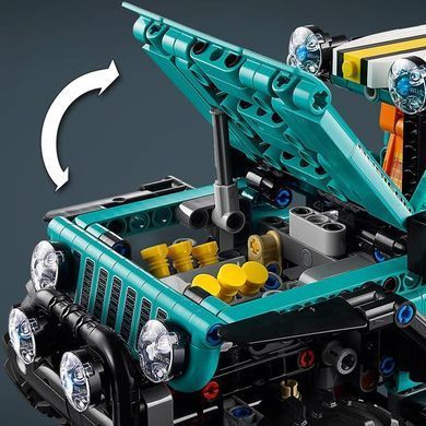 Конструктор LEGO&reg; Technic Позашляховик Jeep&reg; Wrangler Rubicon 723 деталі (42227) dt_186728 фото