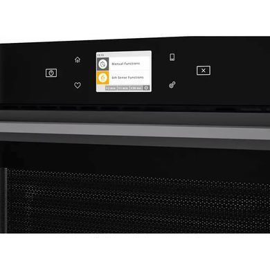 Whirlpool Мікрохвильова піч вбудована, 31л, електронне упр., 1000Вт, гриль, дисплей, конвекція, чорний (374510) W9MD260BSS фото