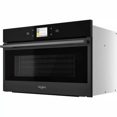 Whirlpool Мікрохвильова піч вбудована, 31л, електронне упр., 1000Вт, гриль, дисплей, конвекція, чорний (374510) W9MD260BSS фото