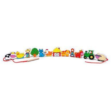 Деревянная шнуровка Viga Toys Ферма (59548N) dt_86422 фото