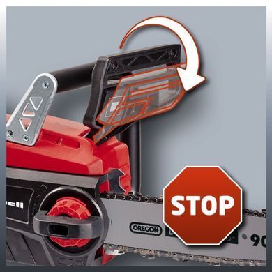 Einhell Пила цепная аккумуляторная GE-LC 18 Li Kit, 18В PXC, акб 1х3Ач, шина 25см, 4.3м/с, 2.97кг